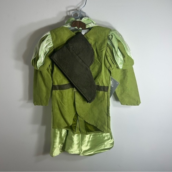 Disney Prince Naveen Costume NEW Sz 4 Princess and the Frog Green Kids Cape - Picture 2 of 8